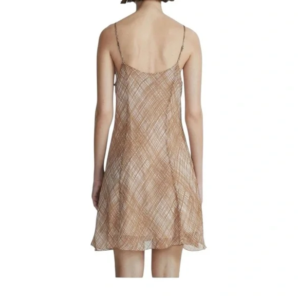 RAG & BONE Delilah Silk Blend Chiffon Mini Dress size 14 NWOT B-1 - Picture 2 of 7